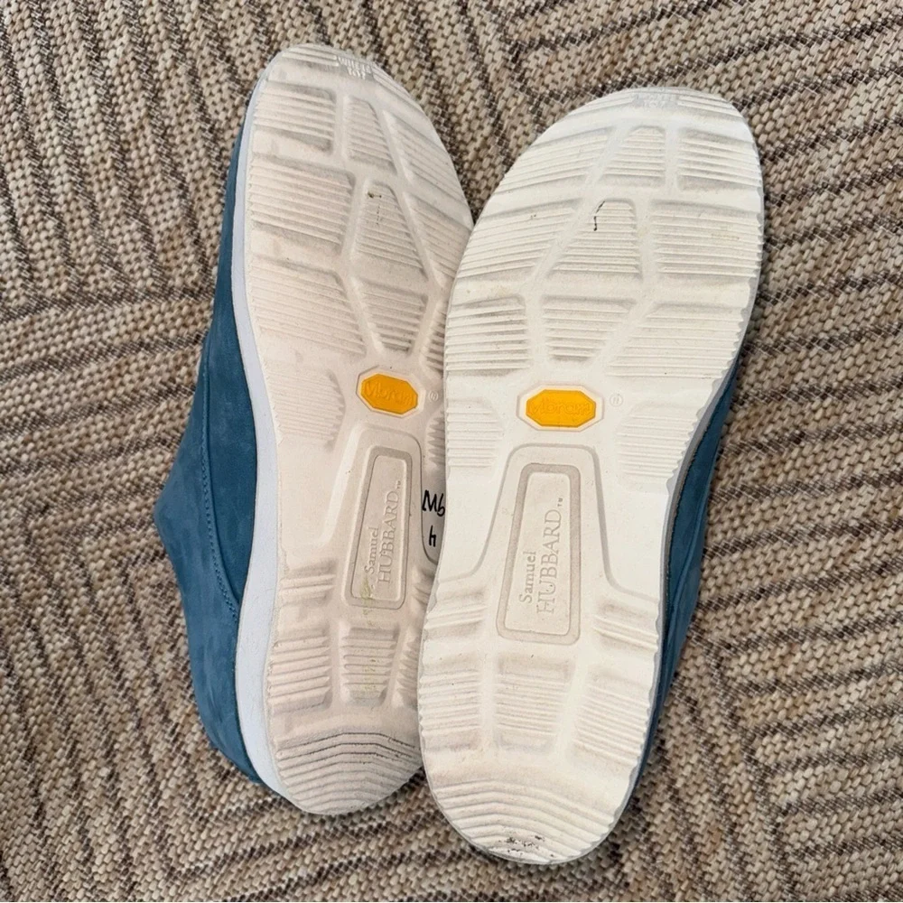 Samuel Hubbard Men’s 10M Hubbard Free Walking Shoe Sky Blue Leather 3121‎